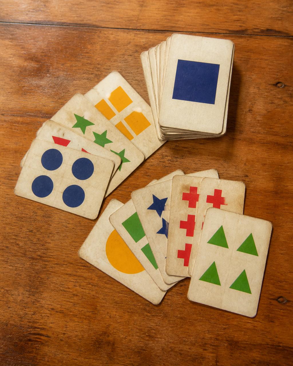 Authentic Nigerian WHOT cards fanned on a wooden table
